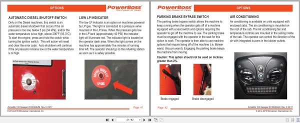 Powerboss Sweeper Armadillo 10Xt3Dsl 10Xt3Gas 10Xt3Lp User Manual 4100046Um 2017 (2)