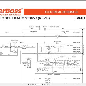 Powerboss Sweeper Armadillo 6X Am7D Iii Parts Catalog Wiring Diagram 4100043 2019 (4)