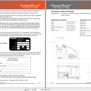 PowerBoss Sweeper Armadillo 6X AM7D-III Parts Catalog Wiring Diagram 4100043 2021 Powerboss Sweeper Armadillo 6X Am7D Iii Parts Catalog Wiring Diagram 4100043 2021 (5)