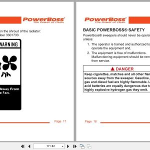 Powerboss Sweeper Armadillo 6X Am7D Iii User Manual 4100043Um 2014 (2)