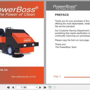 PowerBoss Sweeper Armadillo 6X AM7D III User Manual 4100043UM 2020 (1)