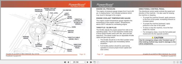 Powerboss Sweeper Armadillo 6X Am7D Iii User Manual 4100043Um 2020 (2)