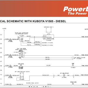 Powerboss Sweeper Armadillo 9X 9Xce Parts Catalog Wiring Diagram 4100000 2020 (4)