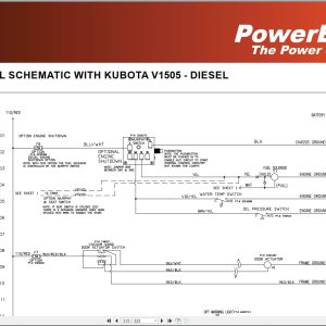Powerboss Sweeper Armadillo 9X 9Xce Parts Catalog Wiring Diagram 4100000 2023 (4)