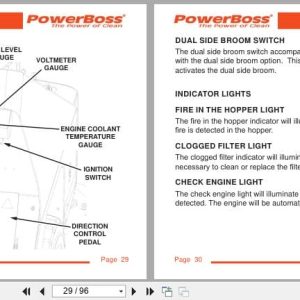 Powerboss Sweeper Armadillo 9X 9Xce User Manual 4100033 2015 (2)