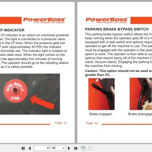 PowerBoss Sweeper Armadillo 9X 9XCE User Manual 4100033 2016 Powerboss Sweeper Armadillo 9X 9Xce User Manual 4100033 2016 (2)