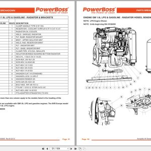 PowerBoss Sweeper Armadillo 9XR 9XR-Europe 9XV Parts Catalog 4100000 02.2011 Powerboss Sweeper Armadillo 9Xr 9Xr Europe 9Xv Parts Catalog 4100000 02.2011 (2)