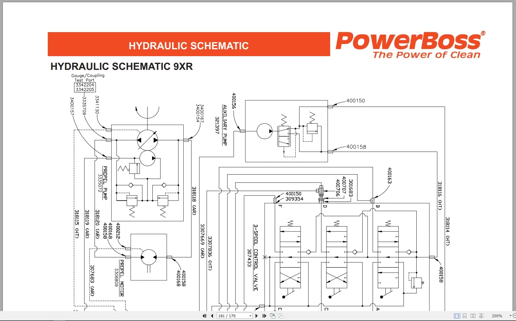 PowerBoss Sweeper Armadillo 9XR 9XR Europe 9XV Parts Catalog Wiring Diagram 4100000 2012 (4)