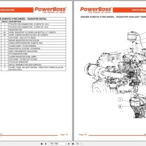PowerBoss Sweeper Armadillo AM9D-III Parts Catalog Wiring Diagram 988750ZH 2017 Powerboss Sweeper Armadillo Am9D Iii Parts Catalog Wiring Diagram 988750Zh 2017 (2)