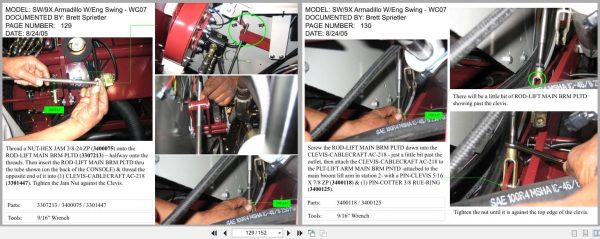 Powerboss Sweeper Armadillo Sw 9X Assembly Instructions 2005 (2)