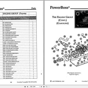Powerboss Sweeper Armadillo Sw 9Xt Operation Maintenance Parts (2)