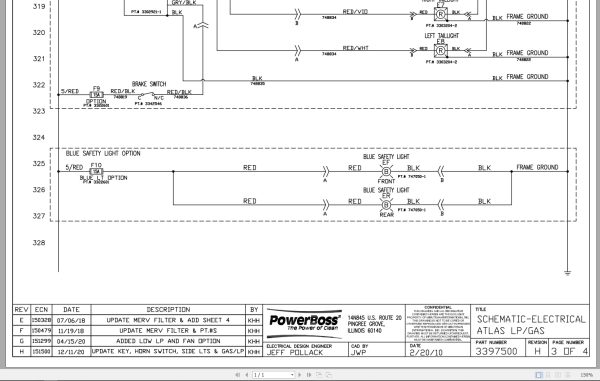 Powerboss Sweeper Atlas Lpg Gas Electrical Schematic 3397500 2020 (2)