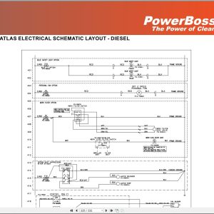 Powerboss Sweeper Atlas Pb620Dsl To Pb620Lp Dsb Parts Catalog Wiring Diagram 4100053 2021 (3)