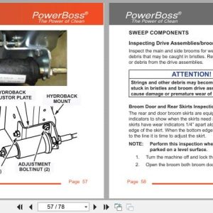 Powerboss Sweeper Atlas Pb620Dsl To Pb620Lp Dsb User Manual 4100053Um 2020 (2)