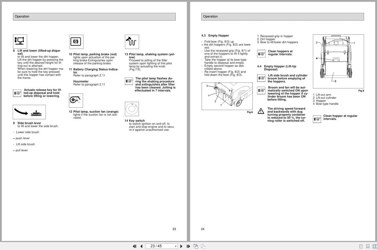PowerBoss Sweeper Battery Version Apex 49 PB40BL PB40BH User Manual (2)