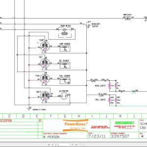 PowerBoss Sweeper C82 Electrical Schematic (1)