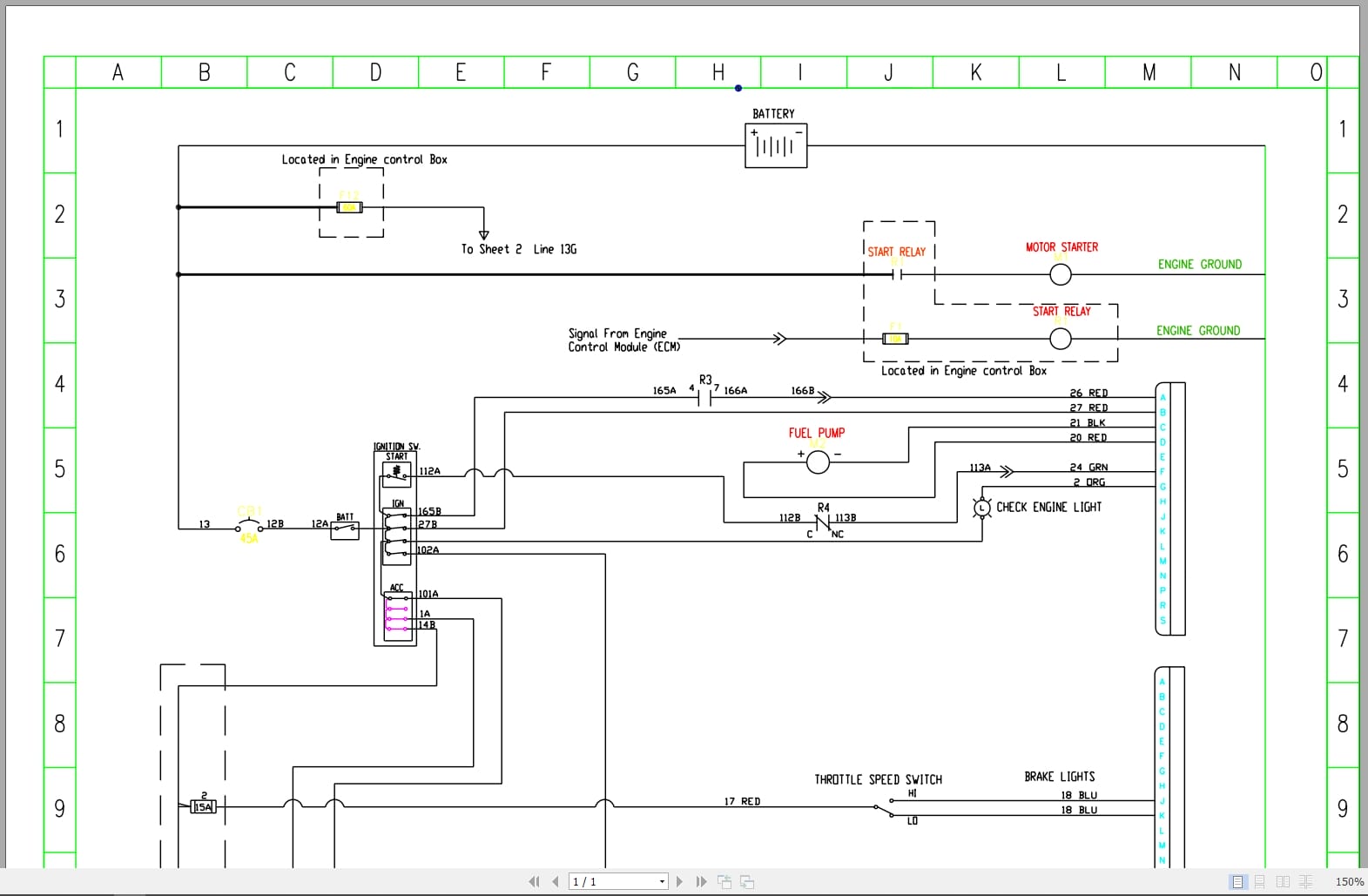PowerBoss Sweeper Monitor CE LP Gas Electrical Schematic 3397508 2011 (2)