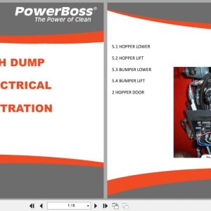 PowerBoss Sweeper Nautilus HD High Dump Wiring Manifold IPB (1)