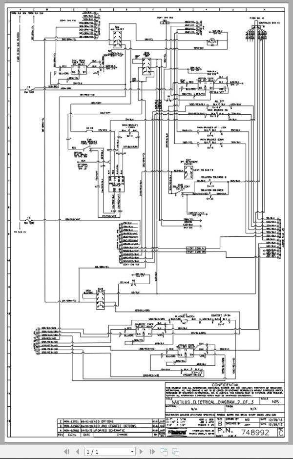 Powerboss Sweeper Nautilus Hydraulic And Electrical Schematic (2)