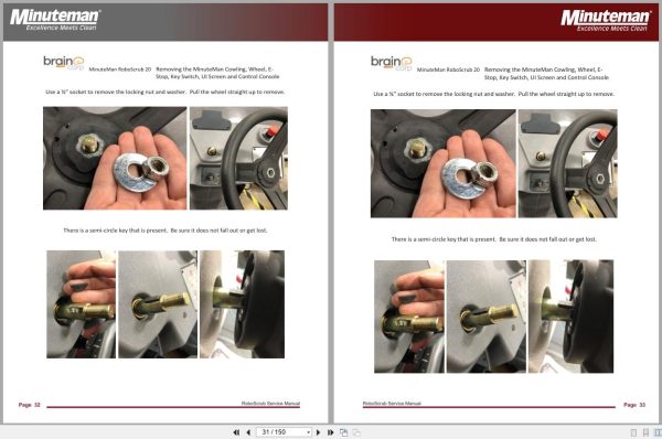 PowerBoss Sweeper RoboScrub 20 Service Manual Wiring Diagram Powerboss Sweeper Roboscrub 20 Service Manual Wiring Diagram (2)