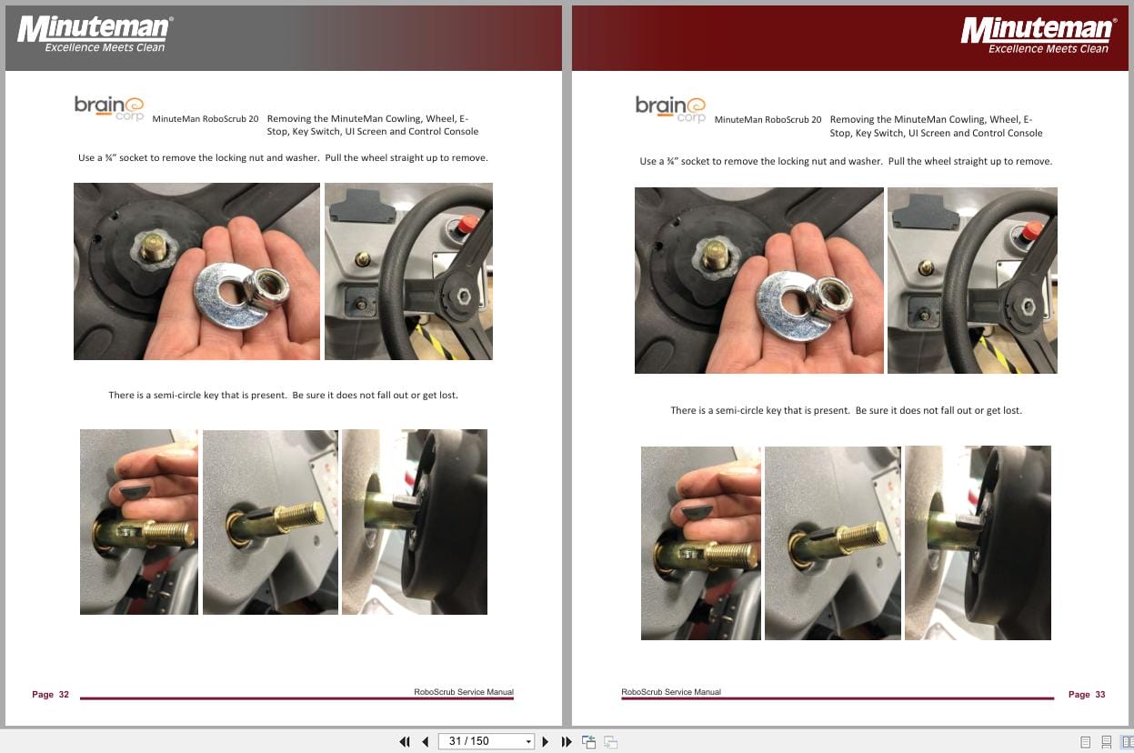 PowerBoss Sweeper RoboScrub 20 Service Manual Wiring Diagram (2)