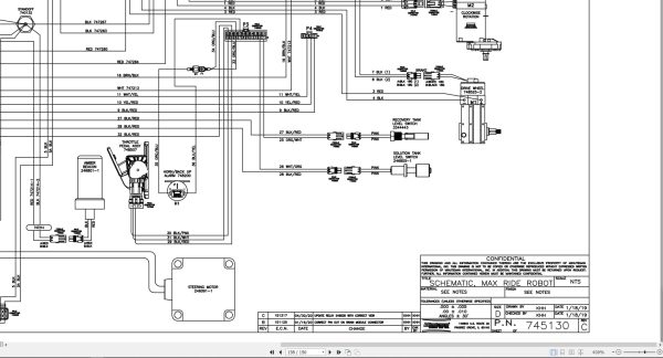 PowerBoss Sweeper RoboScrub 20 Service Manual Wiring Diagram Powerboss Sweeper Roboscrub 20 Service Manual Wiring Diagram (3)