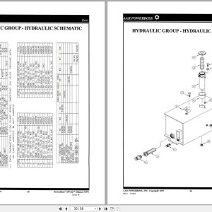 PowerBoss Sweeper SW-62 Deluxe Parts Section 324403 Powerboss Sweeper Sw 62 Deluxe Parts Section 324403 (2)