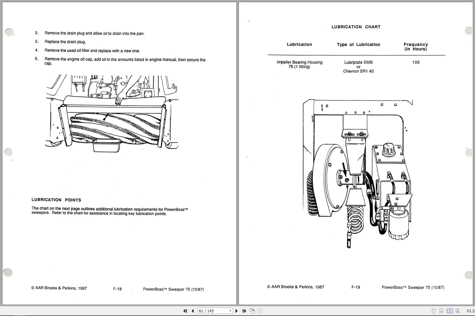 PowerBoss Sweeper SW 70 Parts Manual Assembly Instructions (1)
