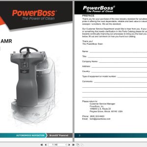PowerBoss Sweeper Scrubmaster AMR Parts Manual Wiring Diagram 988767PB 2022 Powerboss Sweeper Scrubmaster Amr Parts Manual Wiring Diagram 988767Pb 2022 (2)