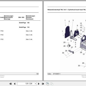 Powerboss Sweeper Scrubmaster B120R Spare Parts List 85 00 1993 780 De En Fr (2)