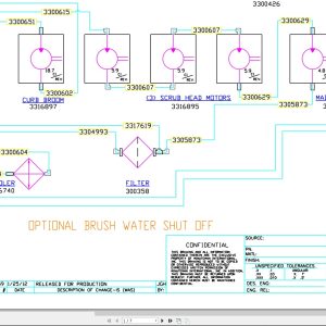 PowerBoss Sweeper T90 Hydraulic Schematic 3344776 2012 (1)