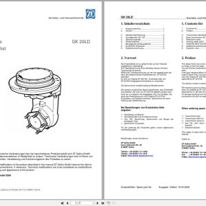 PowerBoss Sweeper TSS 62E CSS 62E Operation Maintenance Parts (1)