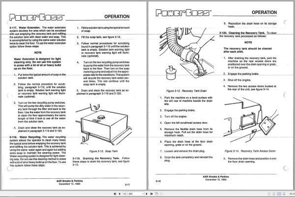 Powerboss Sweeper Tss 90Hc To Css 80 Operation Maintenance Parts Sm25300 (2)