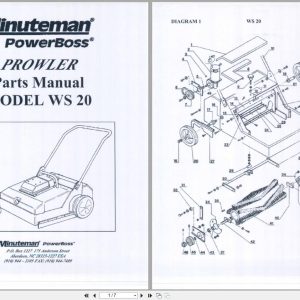 PowerBoss Sweeper WS20 Parts Manual (1)