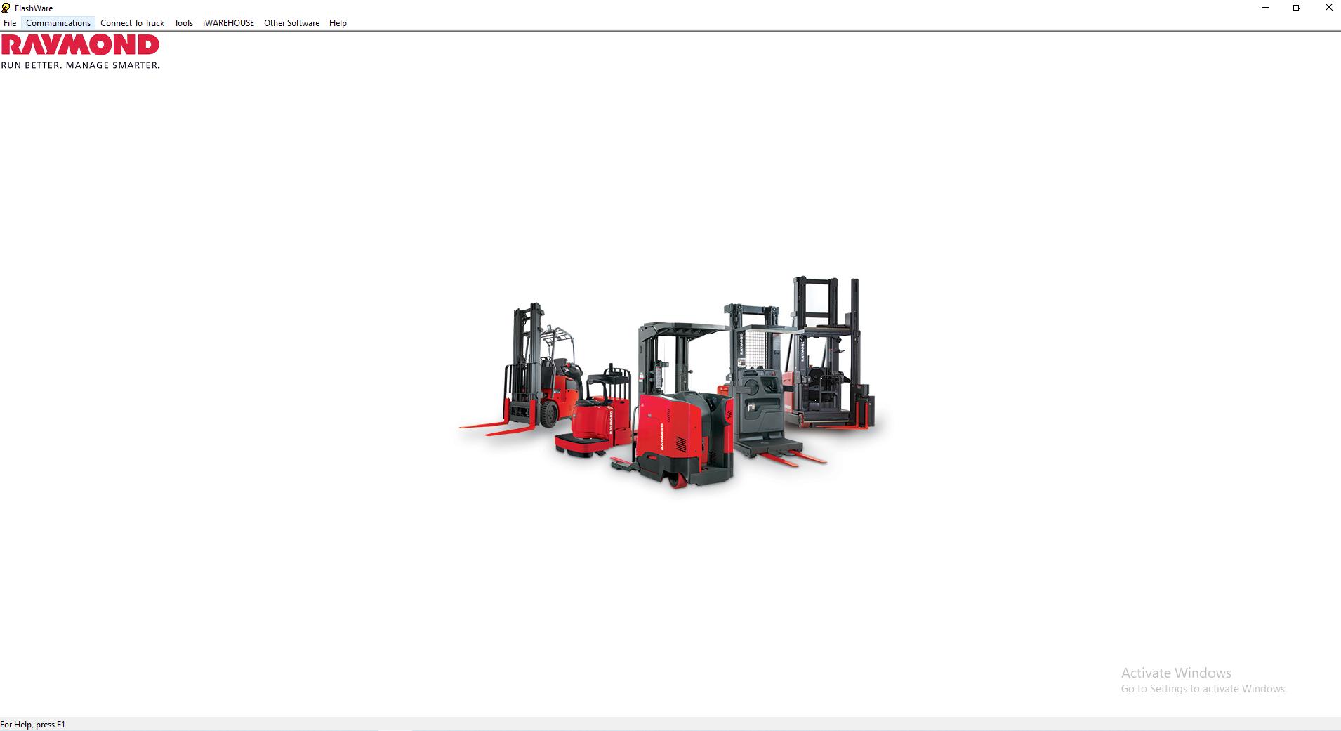 Raymond Flashware 11.3 2025 Electronic Diagnostic Program 1