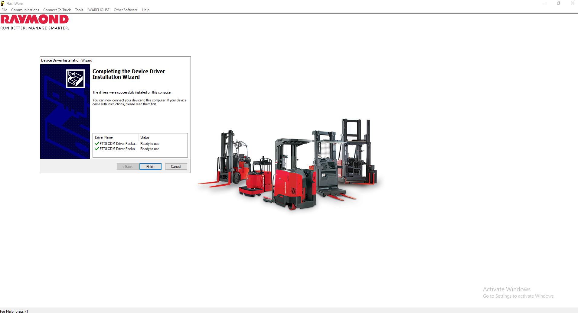 Raymond Flashware 11.3 2025 Electronic Diagnostic Program 3