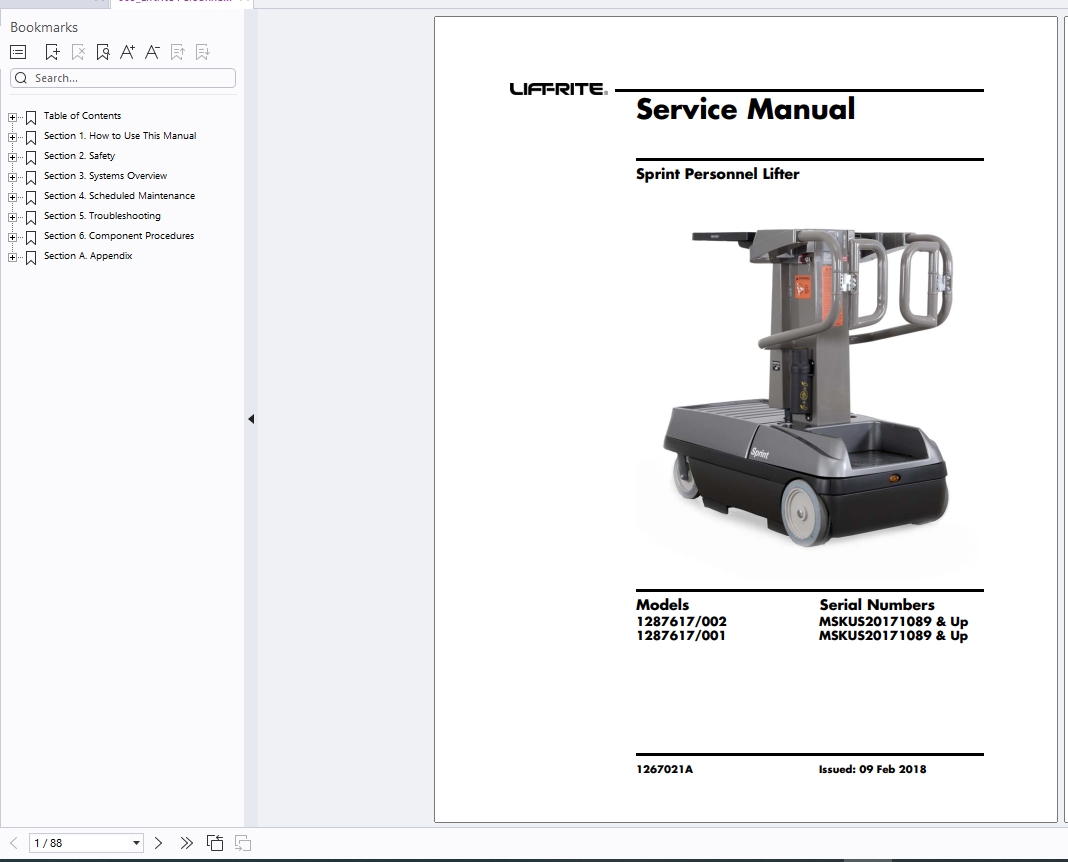 Raymond Forklift Schematics & Service Parts Manual Update 2025 (2)