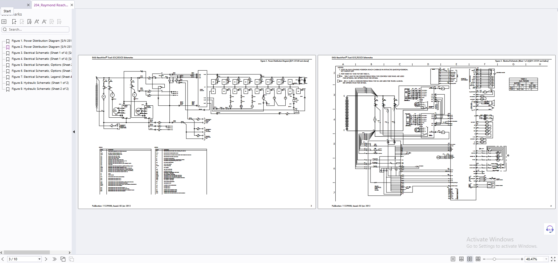 Raymond Forklift Schematics & Service Parts Manual Update 2025 (6)