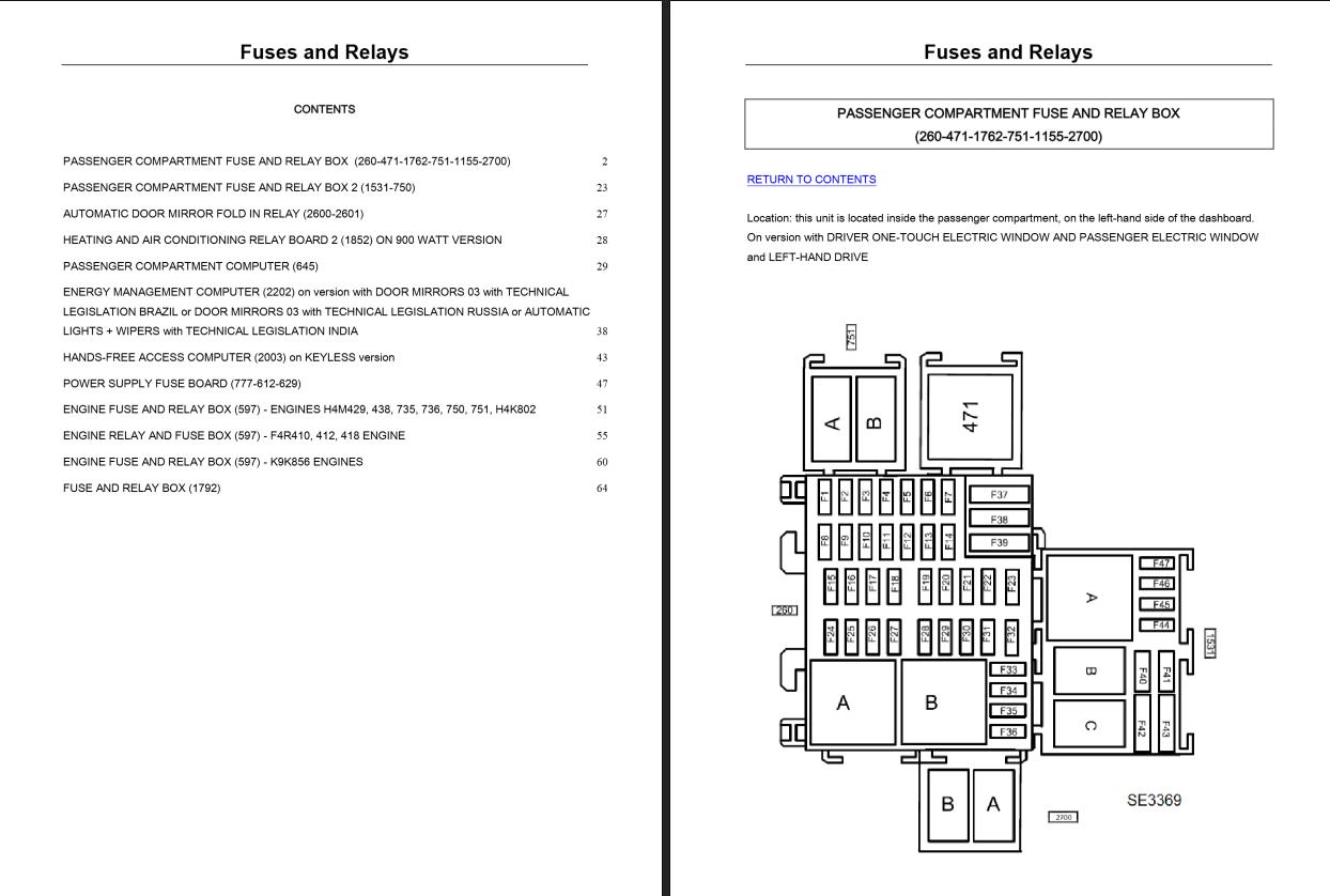 Renault Captur L4 1.3L Turbo 2022 Electrical Wiring Diagrams (1)