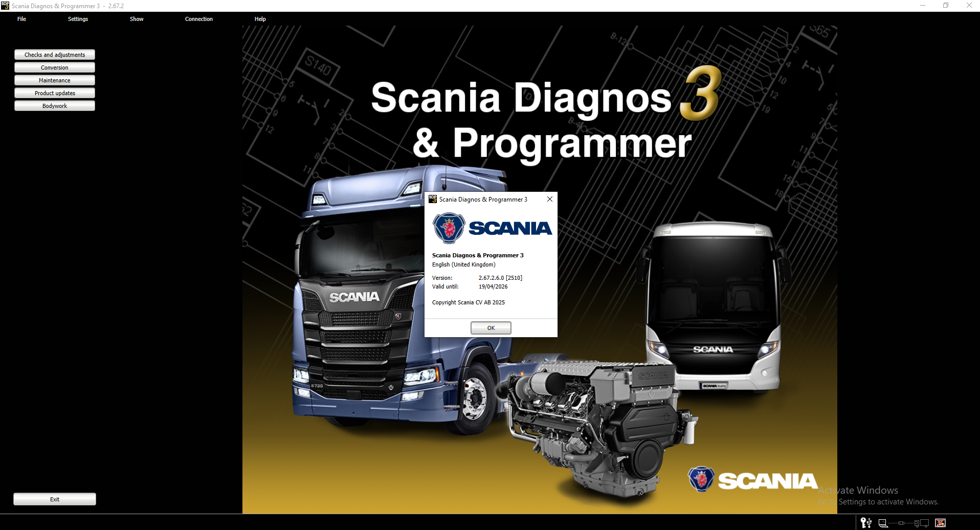 Scania SDP3 2.67.2.6 Diagnos Programmer 3 2025
