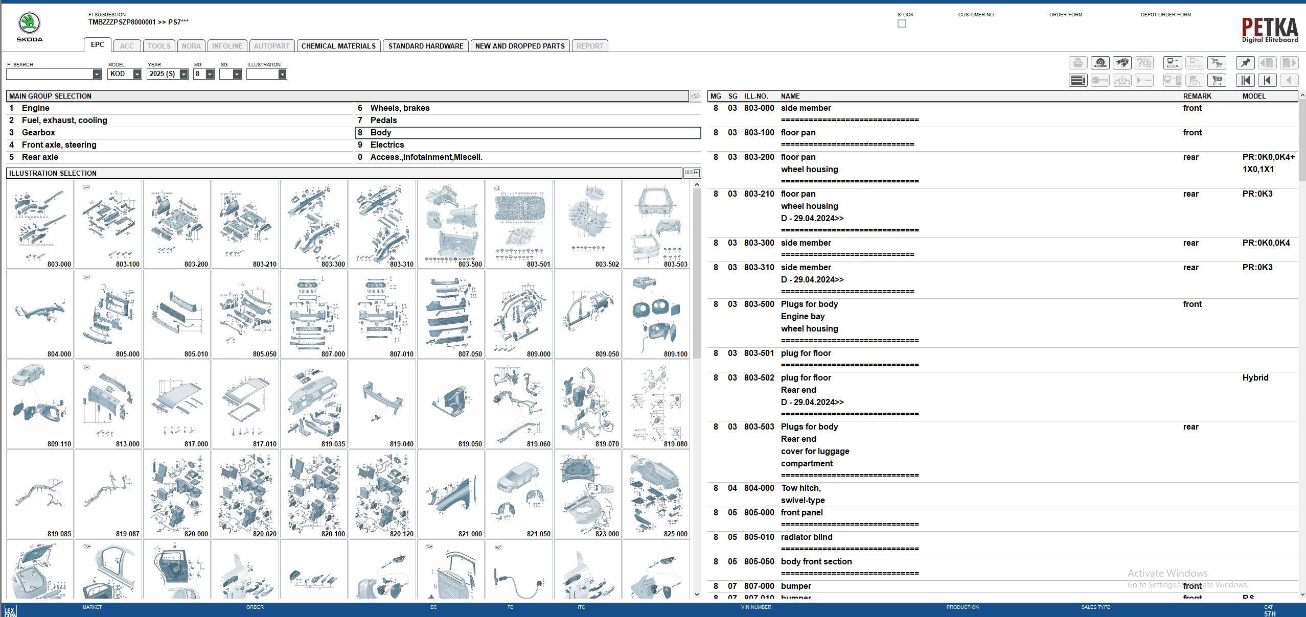 Skoda EPC 10.2025 v8.3 1156 981 Electronic Parts Catalogue 4