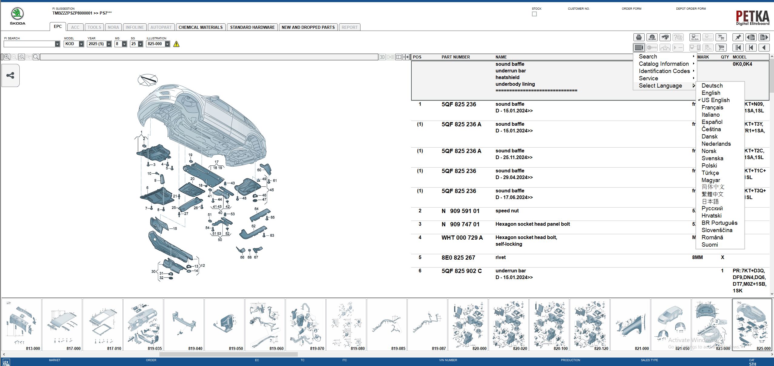 Skoda EPC 10.2025 v8.3 1156 981 Electronic Parts Catalogue 7