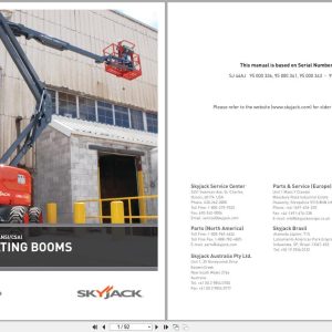 Skyjack Articulating Booms SJ46AJ Operating Manual 158020AF A 2018 (1)