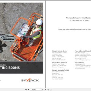 Skyjack Articulating Booms SJ46AJ Operating Manual 159161AF A 2018 (1)