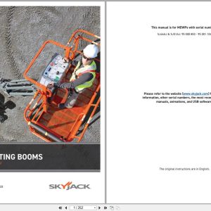 Skyjack Articulating Booms SJ46AJ SJ51AJ Parts Manual 168893AH 2022 (1)