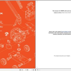 Skyjack Articulating Booms SJ46AJ SJ51AJ Parts Manual 170947AL 2022 (1)