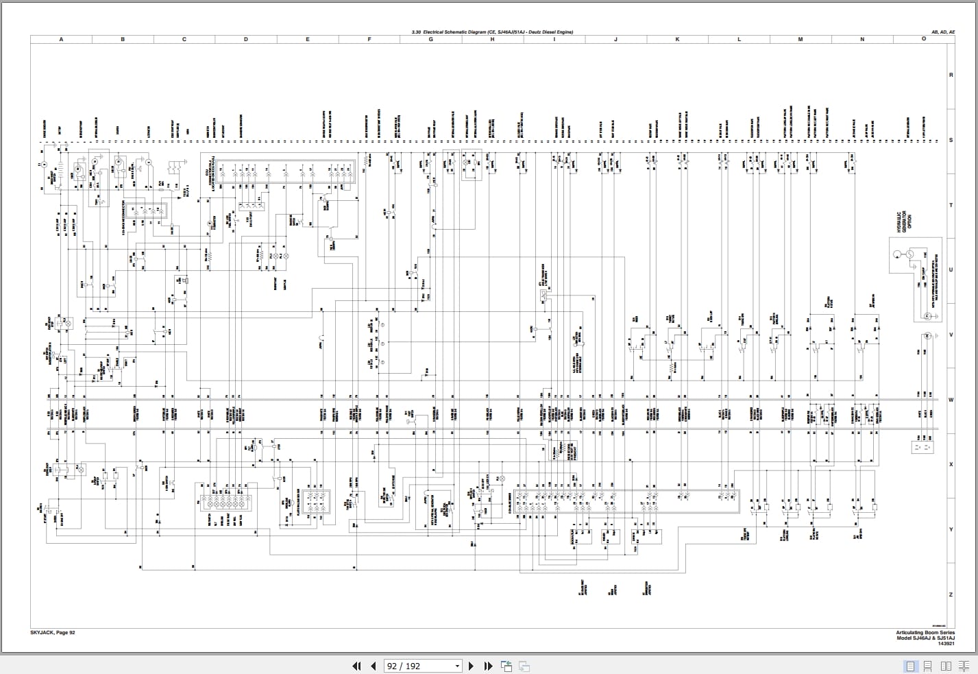 Skyjack Articulating Booms SJ46AJ SJ51AJ Service Manual 143921AJ 2022 (4)