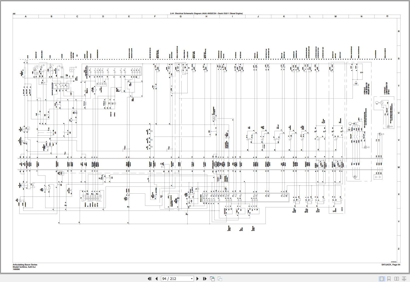 Skyjack Articulating Booms SJ46AJ SJ51AJ Service Manual 168896AI 2022 (4)