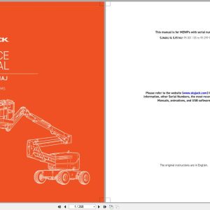 Skyjack Articulating Booms SJ46AJ SJ51AJ Service Manual 194313AN 2023 (1)