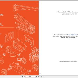 Skyjack Articulating Booms SJ63AJ Parts Manual 170948AL 2022 (1)